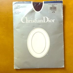 Dior Ultra Sheer Control Top Pantyhose Navy 4